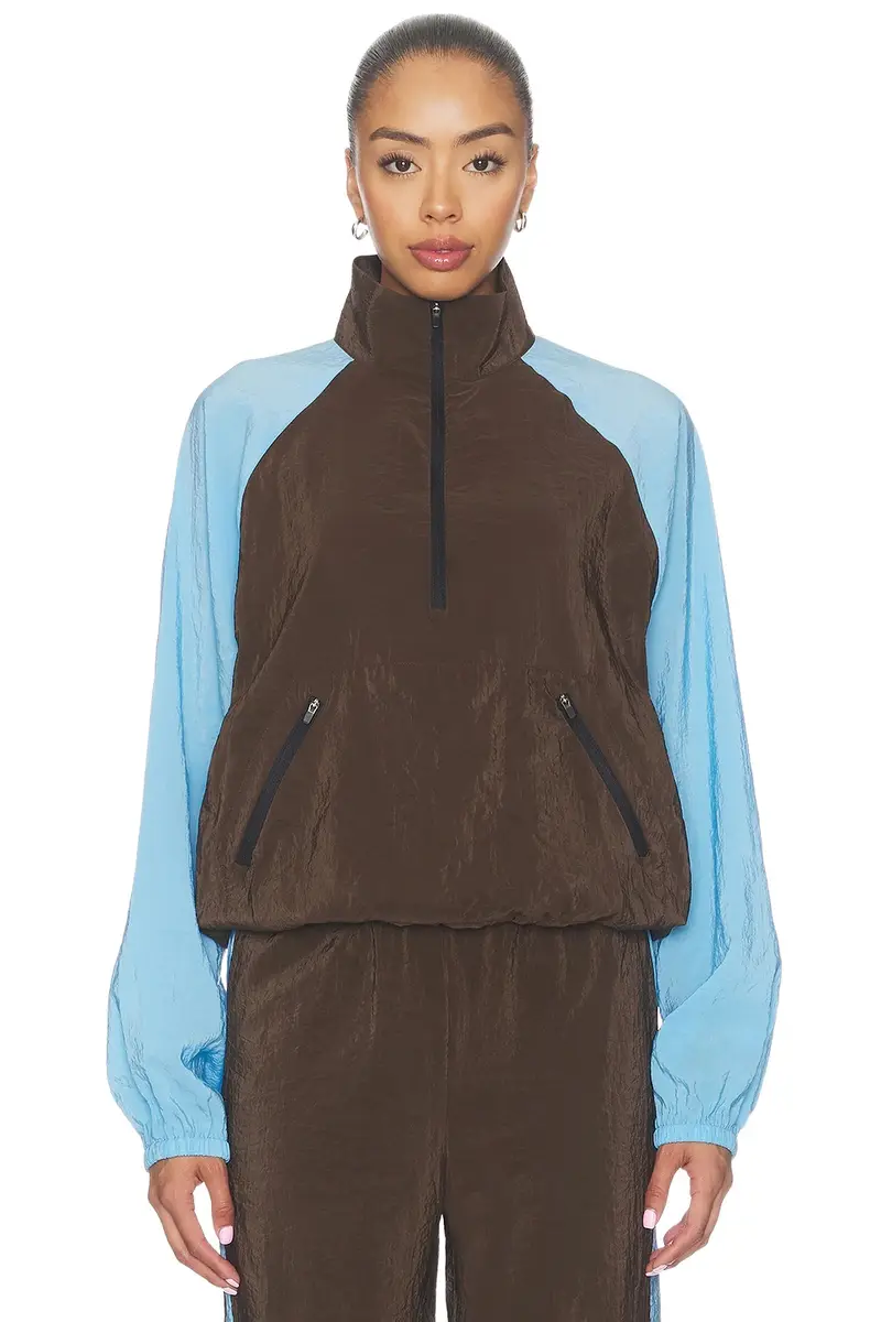La Ligne Half Zip Windbreaker