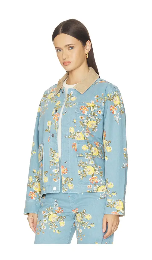 Veronica Beard Leighton Jacket With Cord Collar | Thumbnail 2