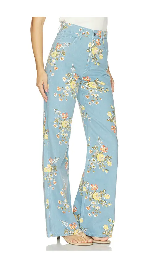 Veronica Beard Taylor High Rise Wide Leg Jeans | Thumbnail 2 Veronica Beard Taylor High Rise Wide Leg Jeans | Thumbnail 2