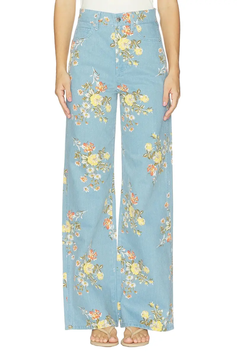 Taylor High Rise Wide Leg Jeans