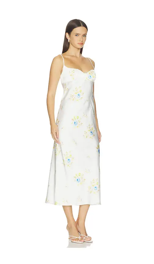 Anna October Gloria Midi Dress With New Sculpted Bodice | Thumbnail 2 Anna October Gloria Midi Dress With New Sculpted Bodice | Thumbnail 2