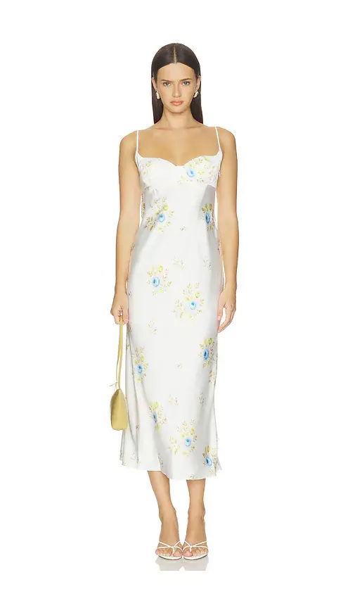 Gloria Midi Dress With New Sculpted Bodice Gloria Midi Dress With New Sculpted Bodice