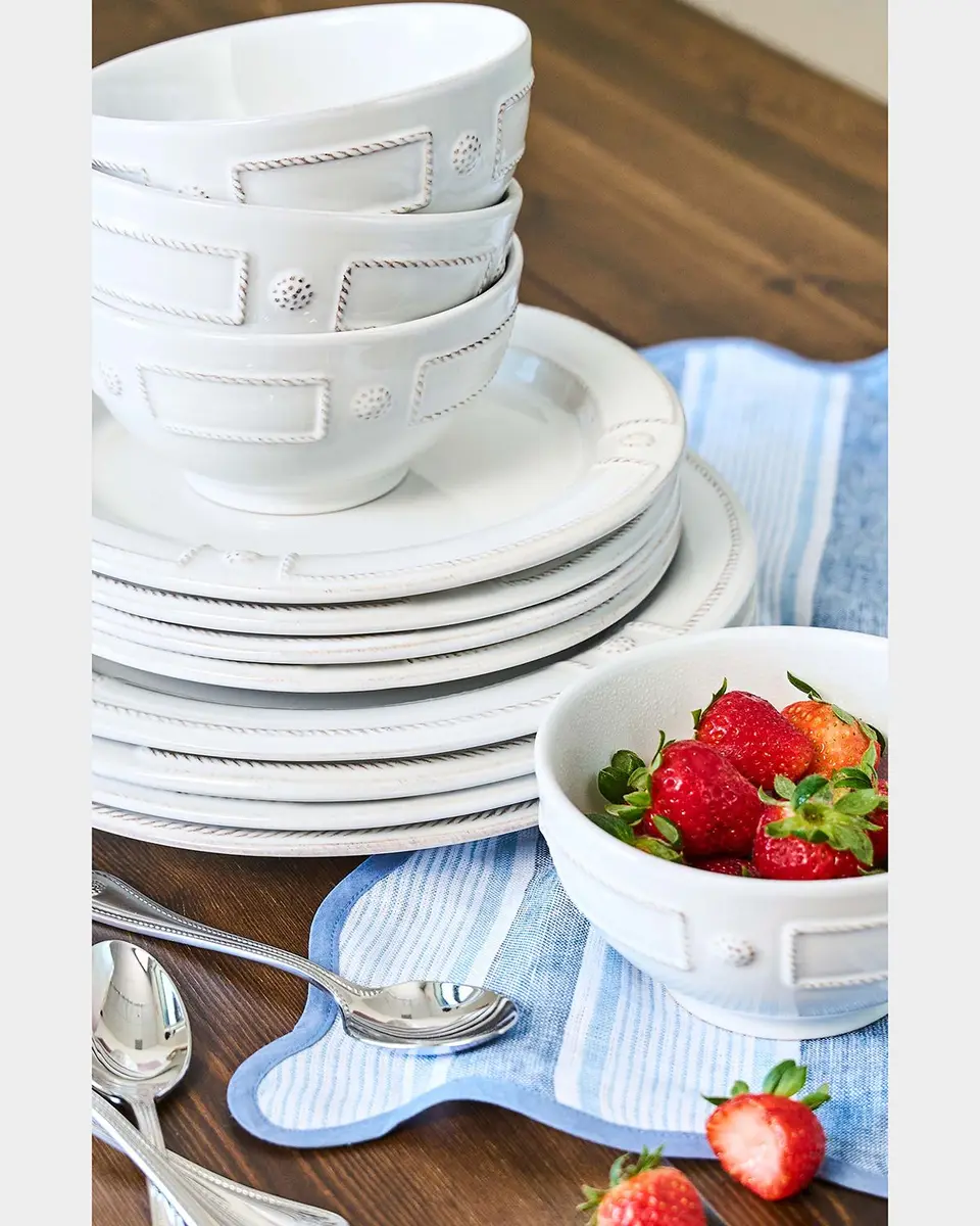Juliska Berry Thread 4-Piece Setting, French Panel Whitewash | Thumbnail 7 Juliska Berry Thread 4-Piece Setting, French Panel Whitewash | Thumbnail 7
