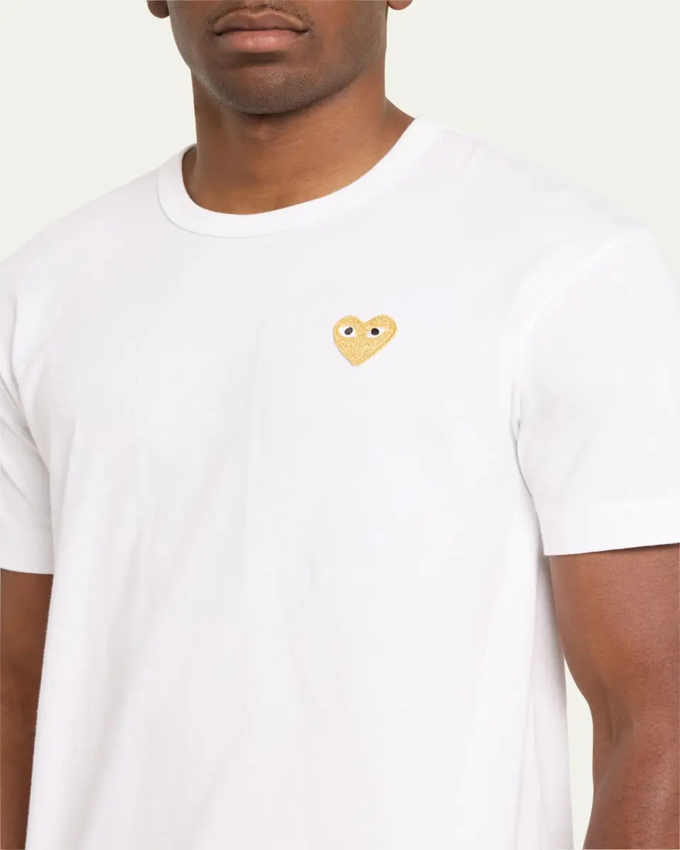 Comme des Garçons Men's Small Heart T-Shirt | Thumbnail 5 Comme des Garçons Men's Small Heart T-Shirt | Thumbnail 5