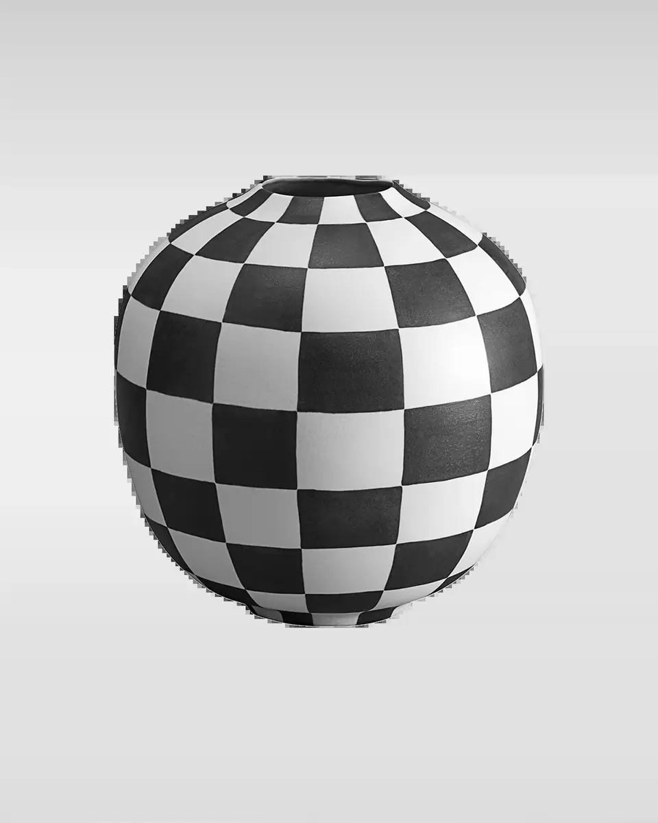 L'Objet Large Damier Vase | Thumbnail 2 L'Objet Large Damier Vase | Thumbnail 2