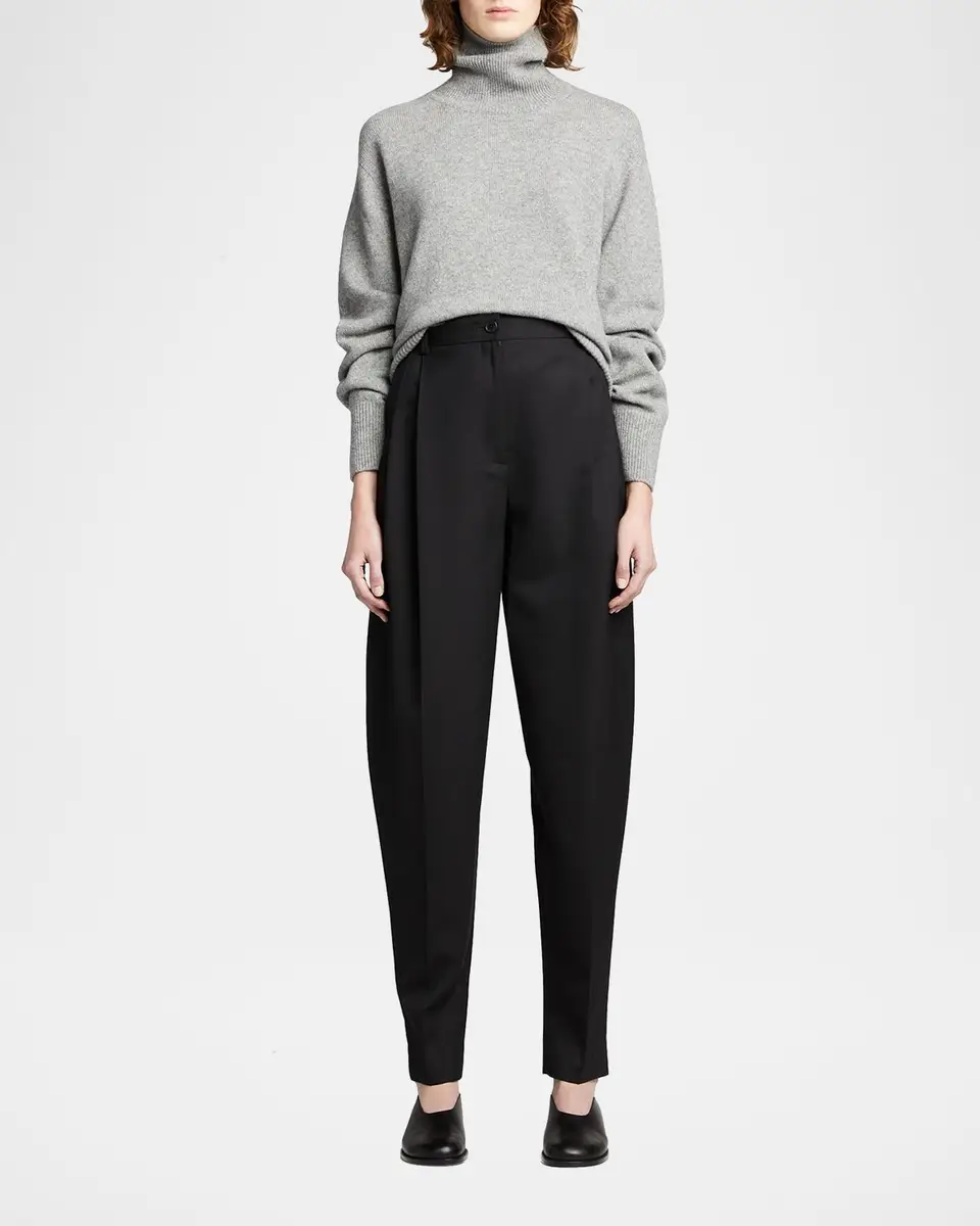 The Row Stepny Wool-Cashmere Turtleneck Top | Thumbnail 2 The Row Stepny Wool-Cashmere Turtleneck Top | Thumbnail 2