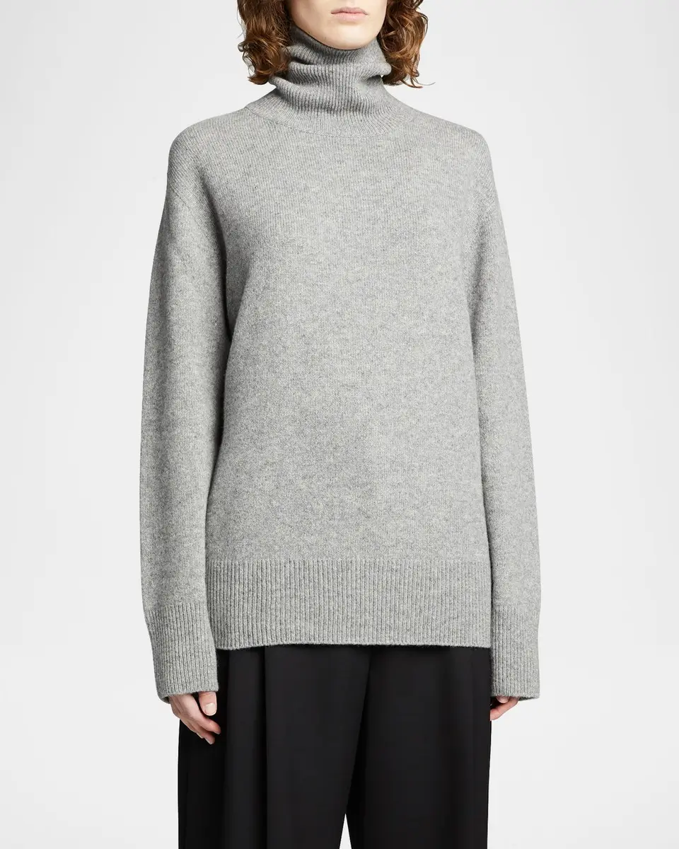The Row Stepny Wool-Cashmere Turtleneck Top | Thumbnail 4 The Row Stepny Wool-Cashmere Turtleneck Top | Thumbnail 4