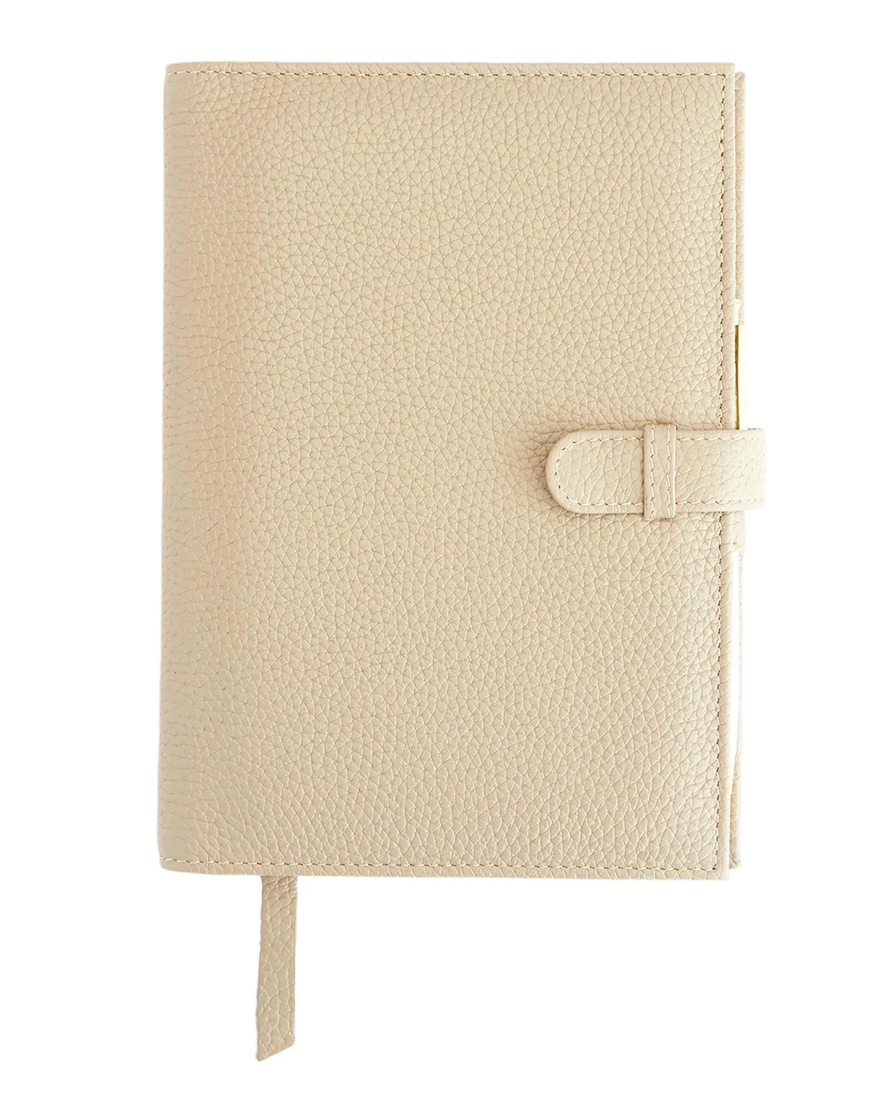 Royce New York Monogrammed Leather Executive Journal with Rollerball Pen