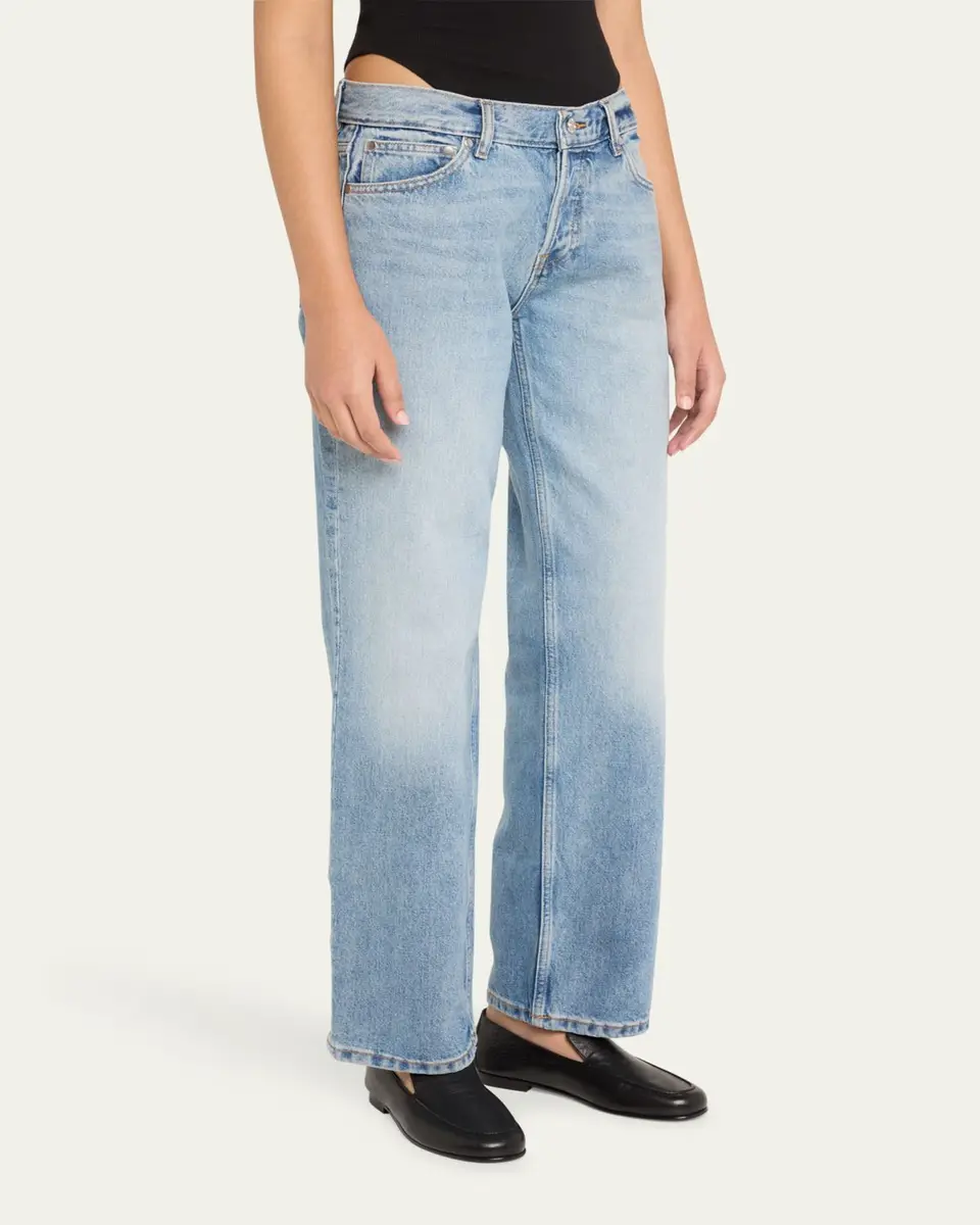 EB Denim Low-Rise Baggy Jeans | Thumbnail 4 EB Denim Low-Rise Baggy Jeans | Thumbnail 4