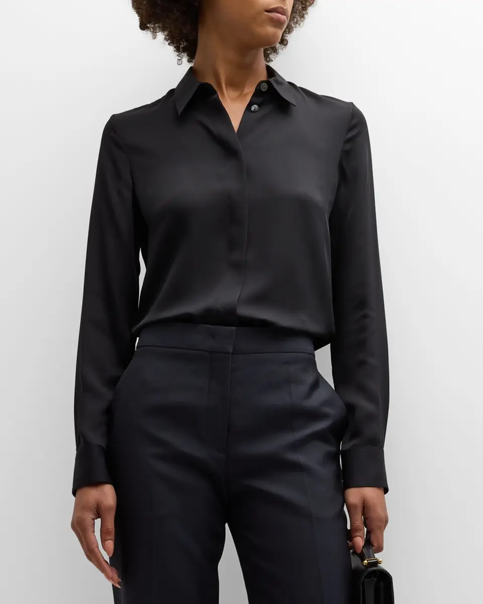 Theory Classic Fitted Shirt | Thumbnail 4 Theory Classic Fitted Shirt | Thumbnail 4