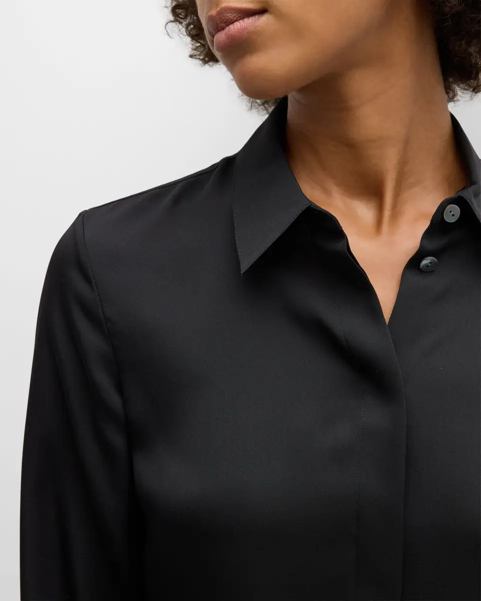Theory Classic Fitted Shirt | Thumbnail 5 Theory Classic Fitted Shirt | Thumbnail 5