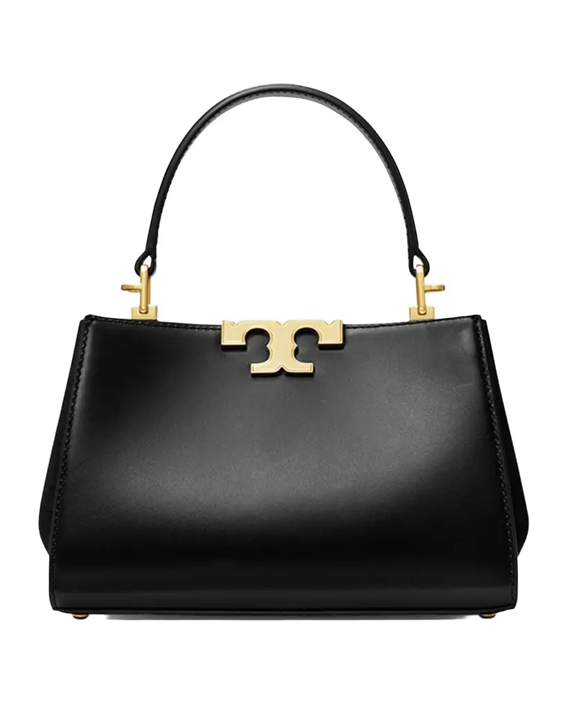 Tory Burch Eleanor Mini Leather & Suede Satchel Bag | Image 1 Tory Burch Eleanor Mini Leather & Suede Satchel Bag | Image 1