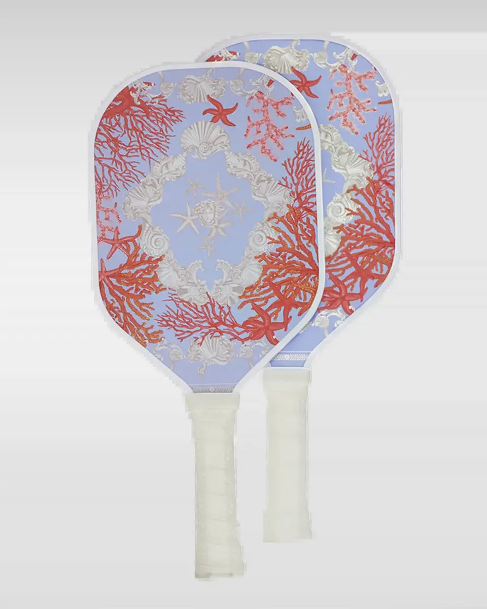 Versace La Vacanza Pickleball Rackets, Set of 2 | Thumbnail 2 Versace La Vacanza Pickleball Rackets, Set of 2 | Thumbnail 2