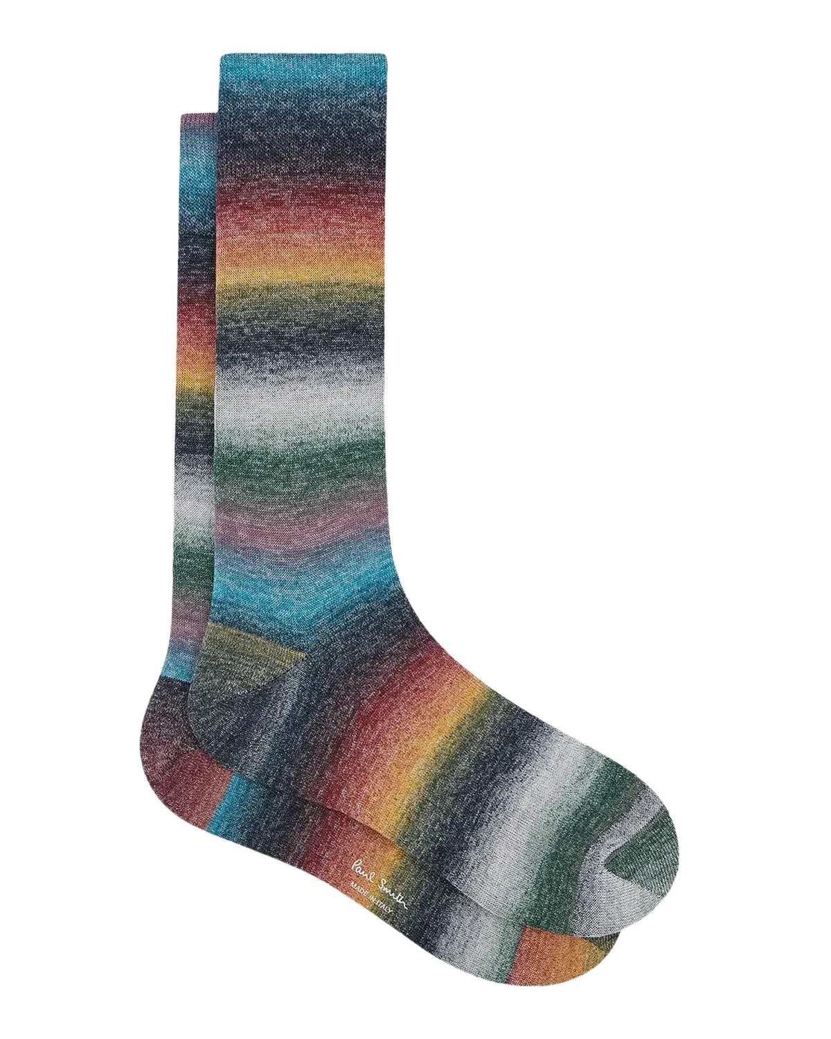 Paul Smith Men's Signature Ombre Stripe Crew Socks