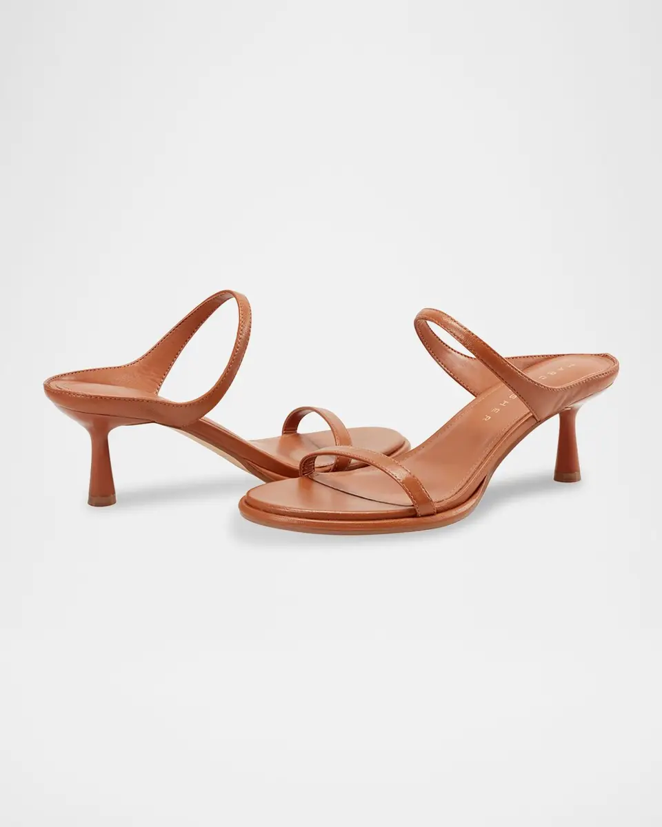 Marc Fisher LTD Alonde Snake-Embossed Leather Slide Sandals | Thumbnail 4 Marc Fisher LTD Alonde Snake-Embossed Leather Slide Sandals | Thumbnail 4