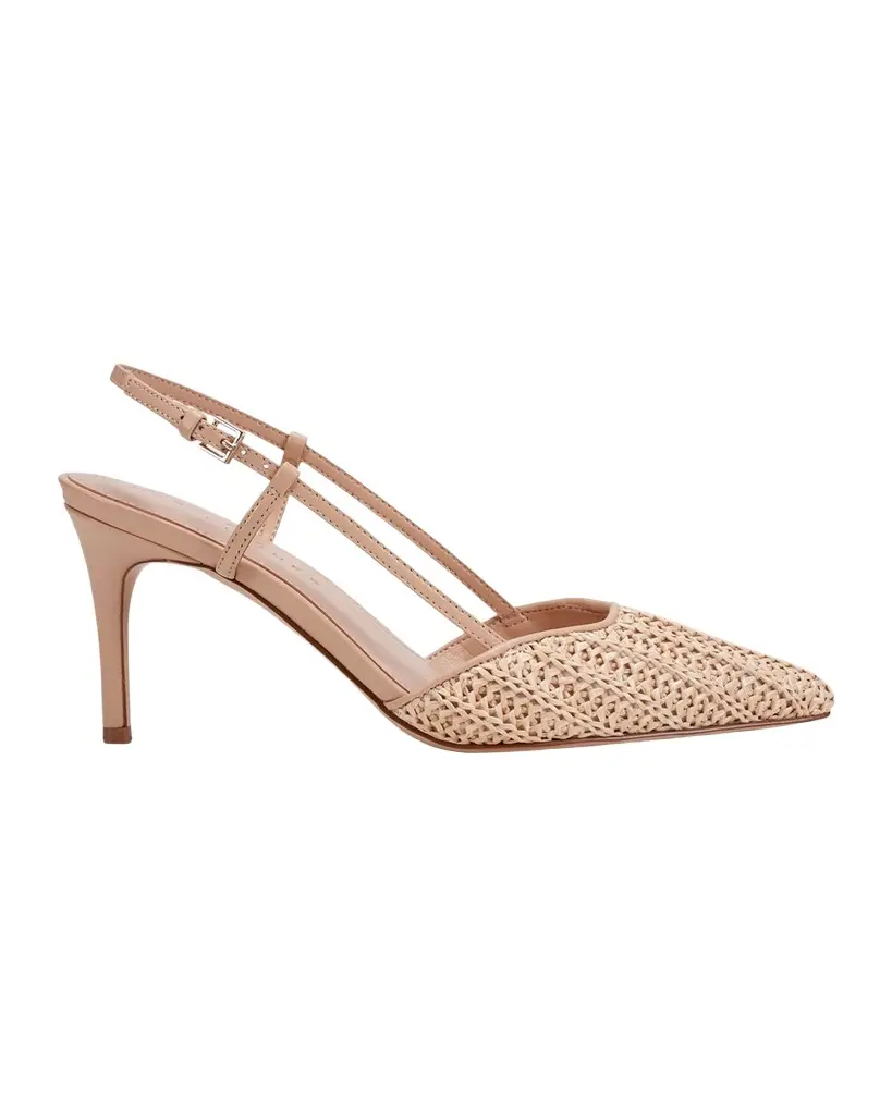 Marc Fisher LTD Flory Leather Slingback Pumps | Image 1 Marc Fisher LTD Flory Leather Slingback Pumps | Image 1