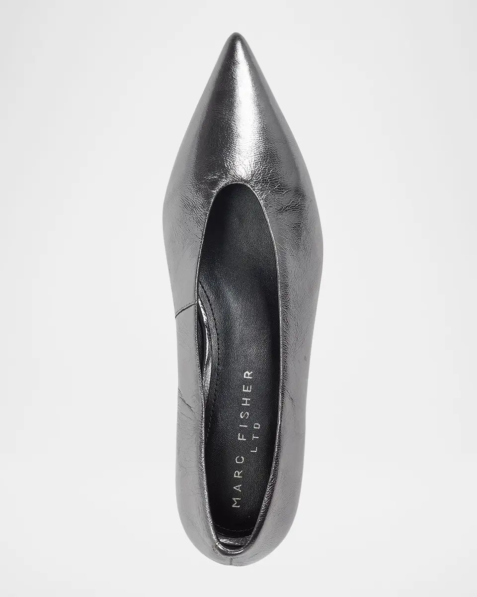 Marc Fisher LTD Cecile Leather Pumps | Thumbnail 4