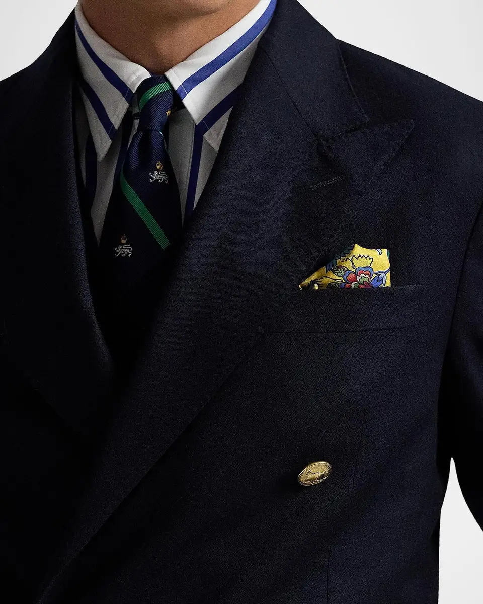 Polo Ralph Lauren Men's The Iconic Doeskin Blazer | Thumbnail 6 Polo Ralph Lauren Men's The Iconic Doeskin Blazer | Thumbnail 6