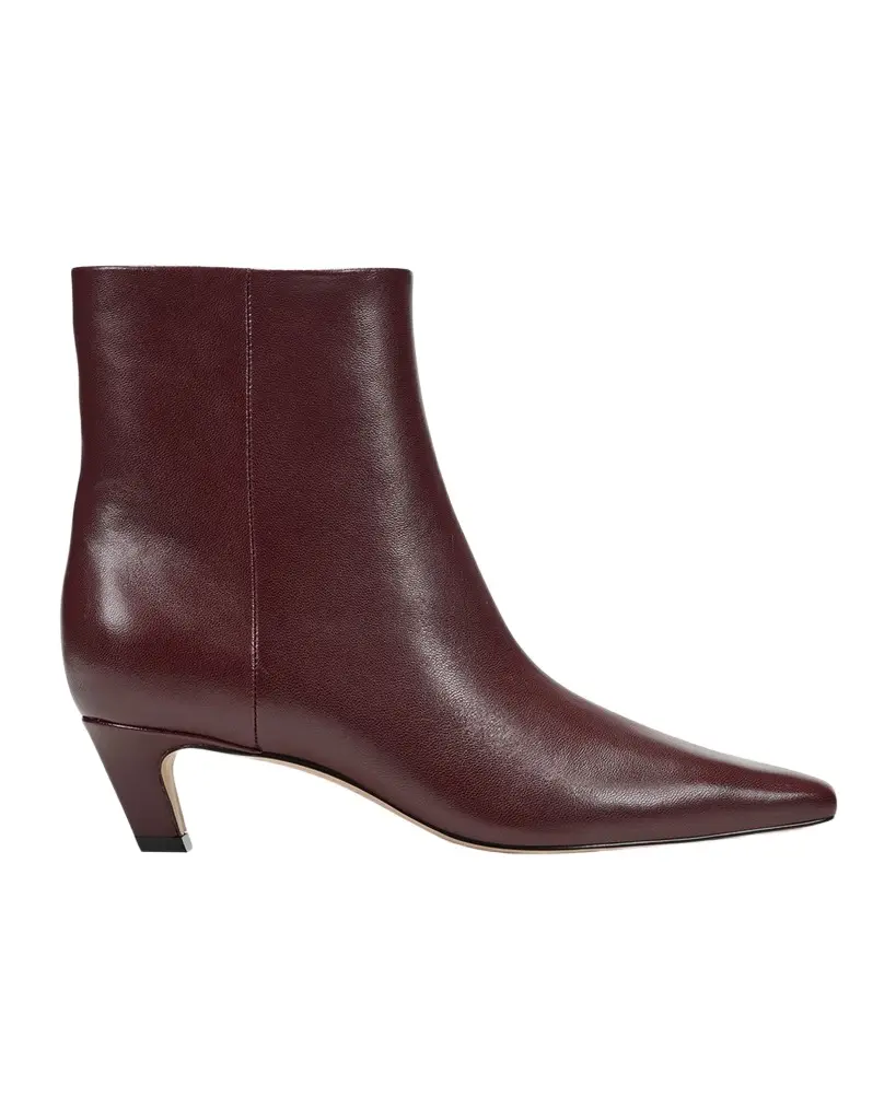 Marc Fisher LTD Danai Leather Zip Ankle Booties | Image 1 Marc Fisher LTD Danai Leather Zip Ankle Booties | Image 1