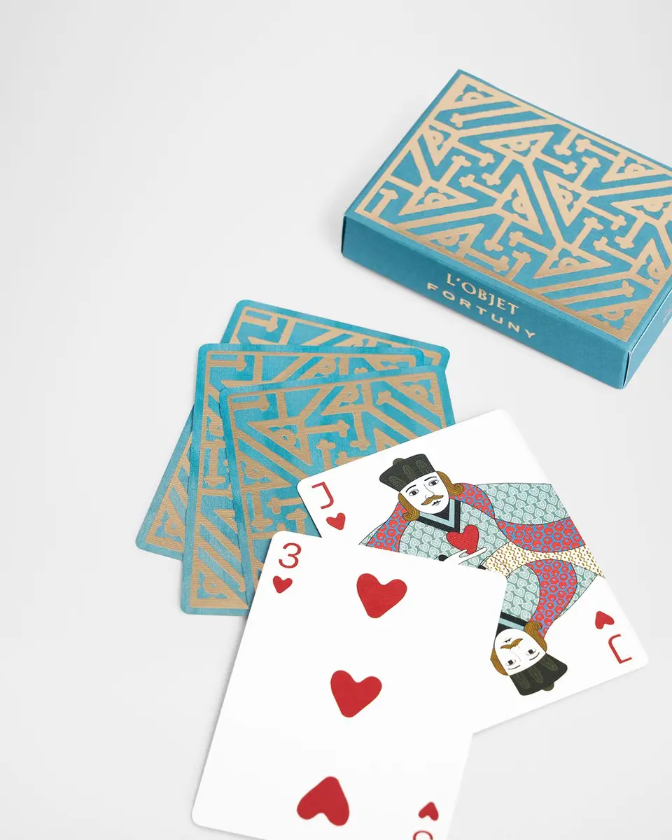 L'Objet Fortuny Playing Cards Set with Storage Box | Thumbnail 4