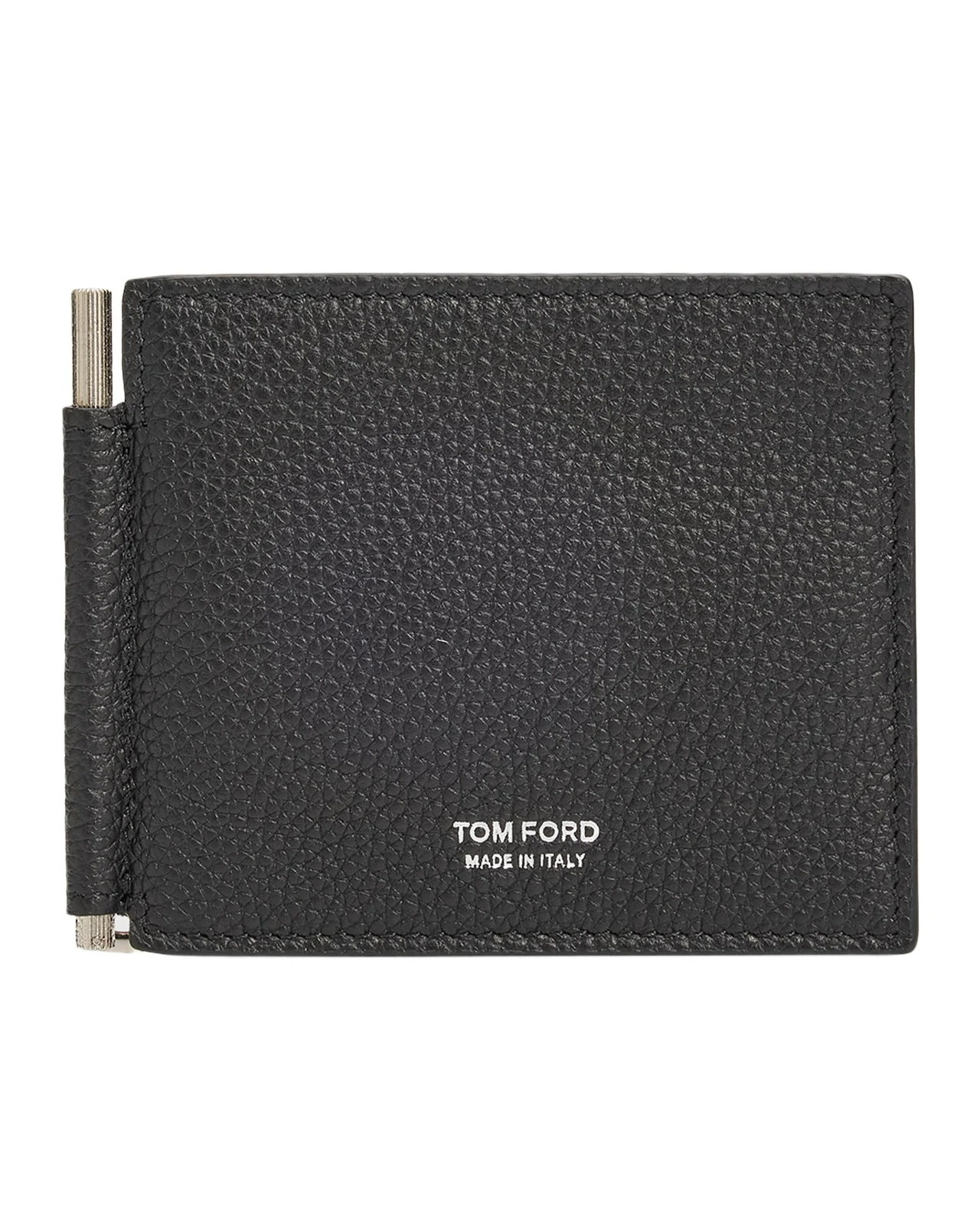 Tom Ford Men's T-Line Leather Money Clip Wallet