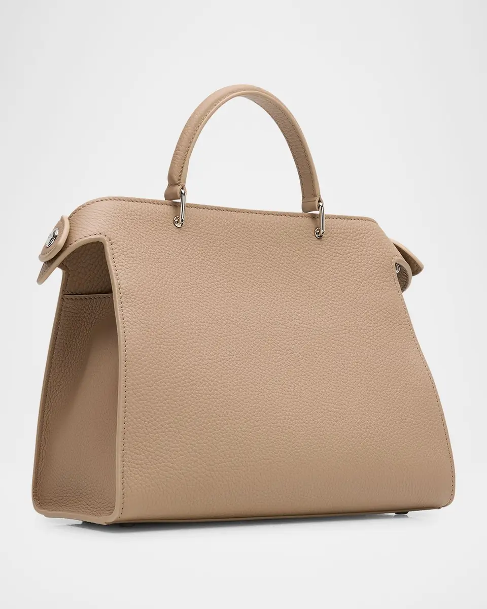 Michino Paris Lutece PM Grained Leather Top-Handle Bag | Thumbnail 3