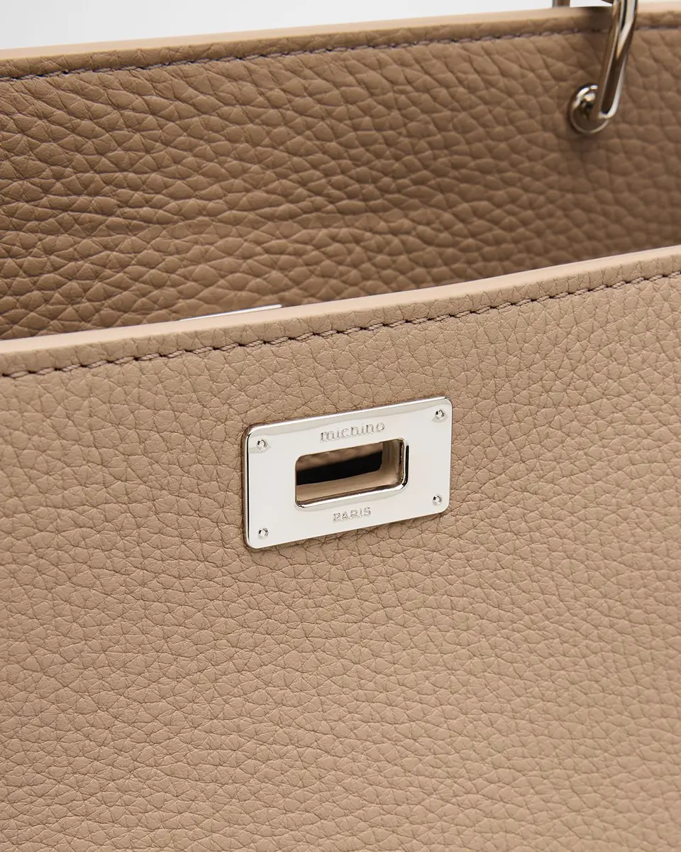 Michino Paris Lutece PM Grained Leather Top-Handle Bag | Thumbnail 6
