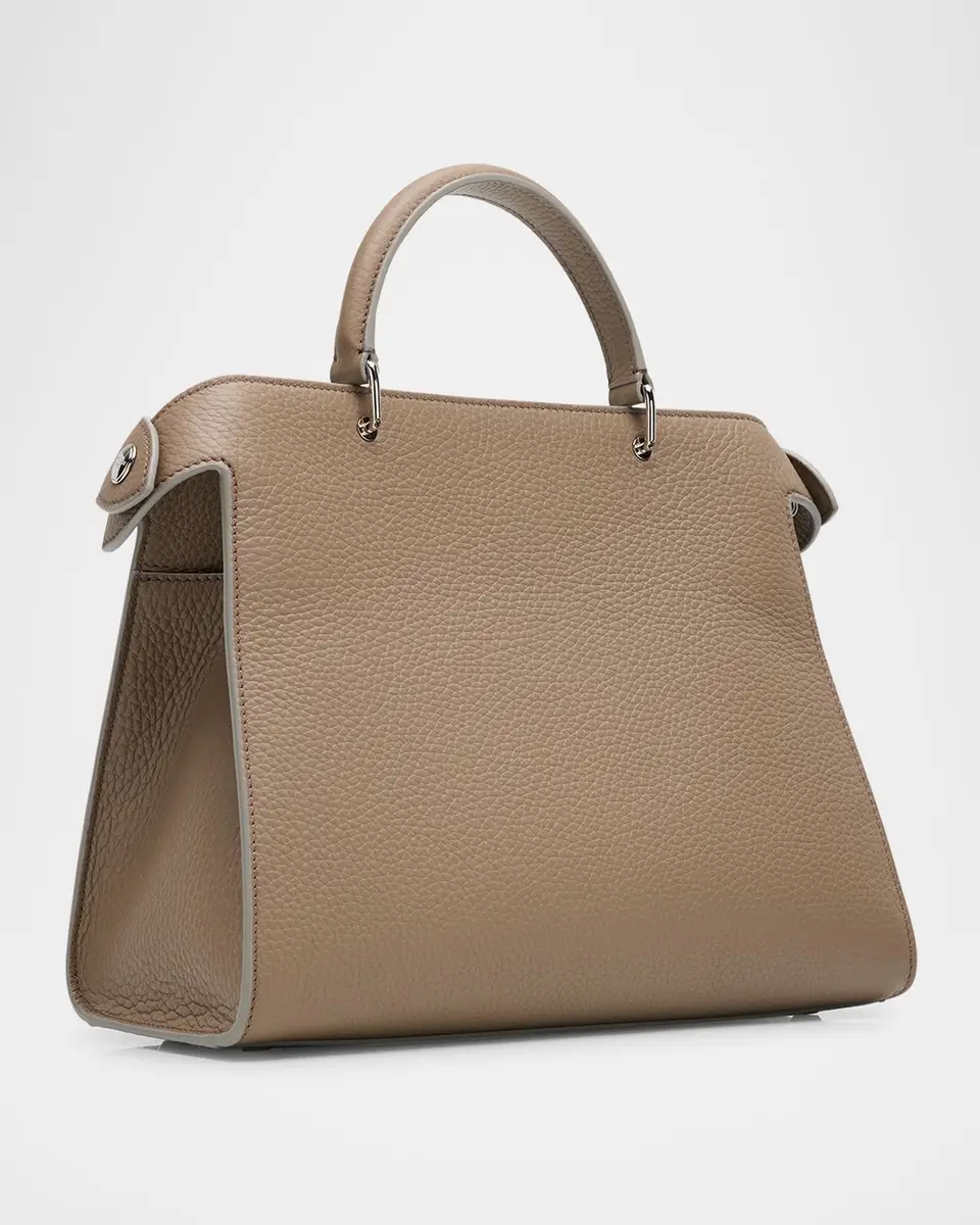 Michino Paris Lutece PM Grained Leather Top-Handle Bag | Thumbnail 3