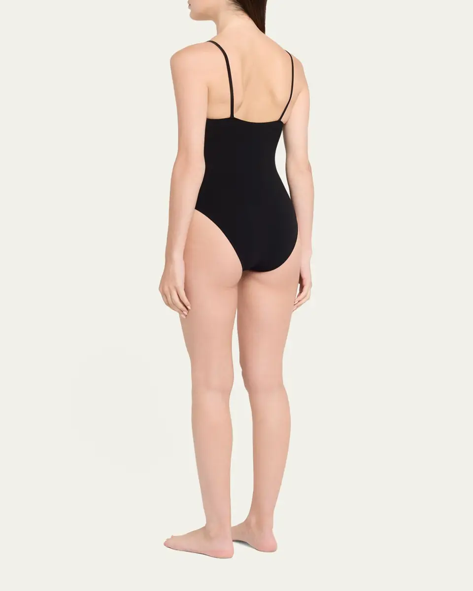 Lisa Marie Fernandez Three-Tie One-Piece Swimsuit | Thumbnail 3