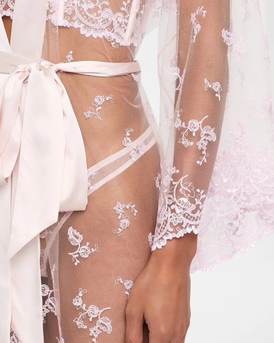 Kiki de Montparnasse Juliette Embroidered Lace Robe | Thumbnail 7 Kiki de Montparnasse Juliette Embroidered Lace Robe | Thumbnail 7