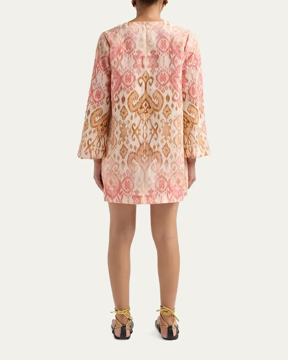 Zimmermann Aster Shift Mini Dress | Thumbnail 4 Zimmermann Aster Shift Mini Dress | Thumbnail 4