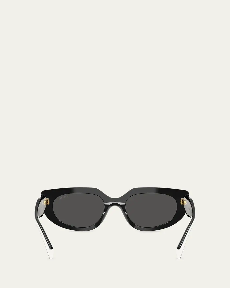 Prada PR D02SF 54MM Oval Sunglasses | Thumbnail 4 Prada PR D02SF 54MM Oval Sunglasses | Thumbnail 4