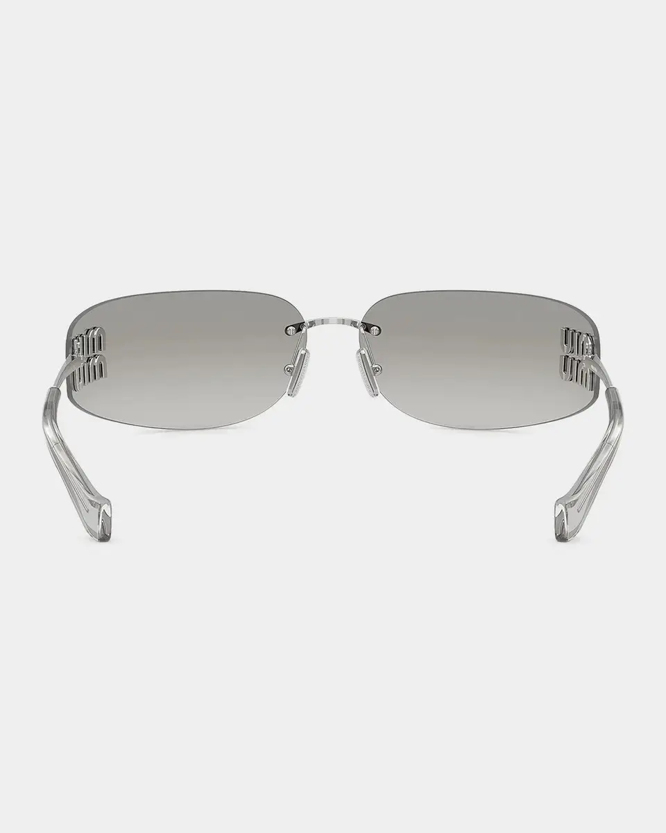 Miu Miu Aube 75MM Rectangular Sunglasses | Thumbnail 4 Miu Miu Aube 75MM Rectangular Sunglasses | Thumbnail 4