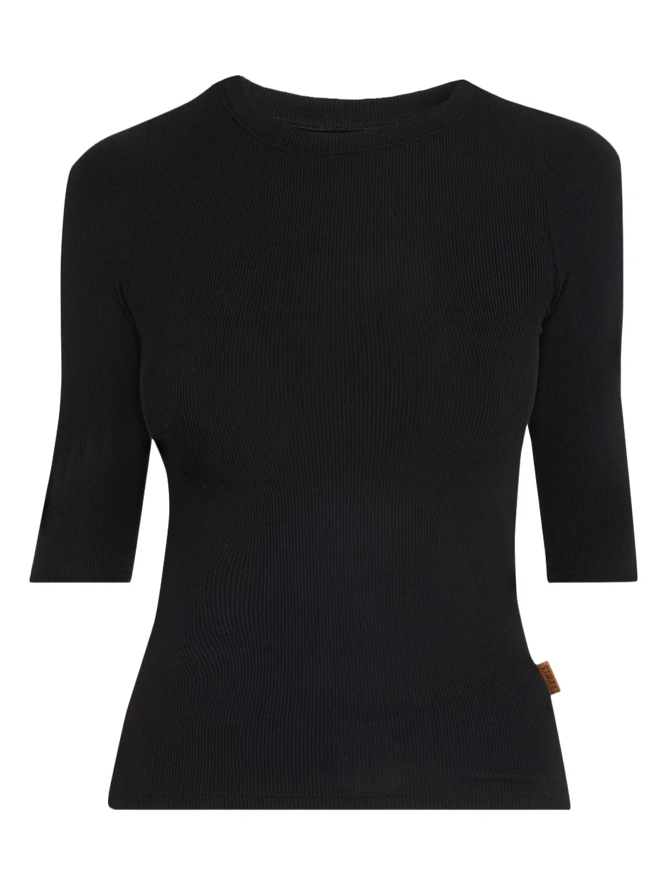 The Rib Elbow-Sleeve Crew T-Shirt The Rib Elbow-Sleeve Crew T-Shirt