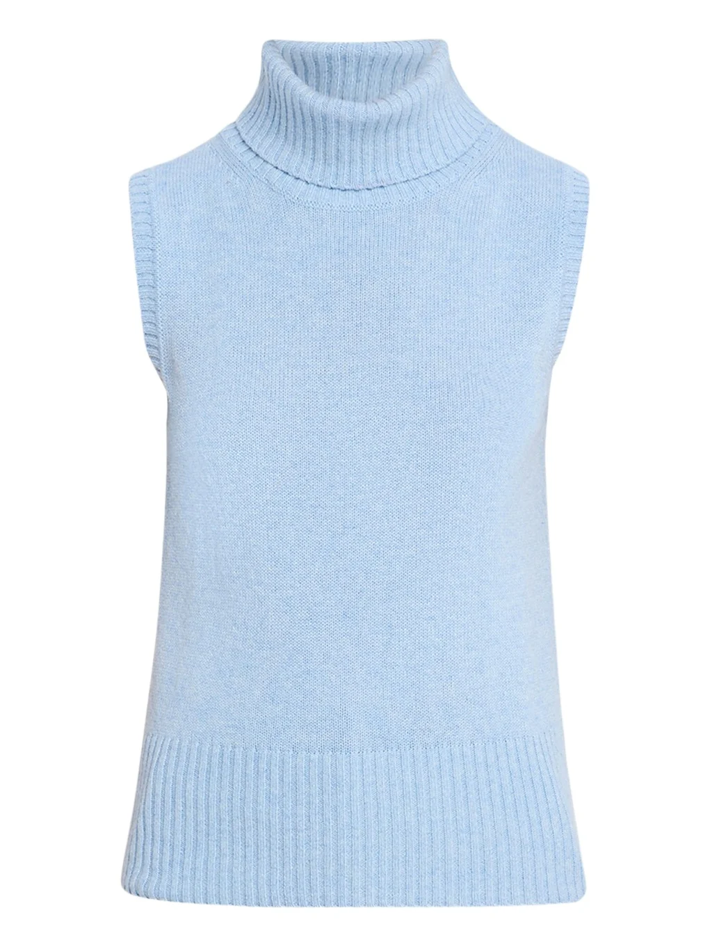 Mazzy Brushed Cashmere Sleeveless Sweater