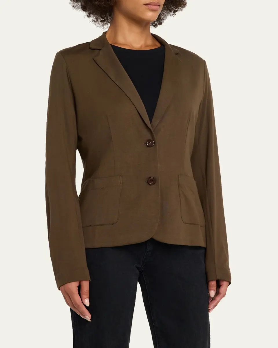 MAJESTIC FILATURES Soft Touch Two-Button Blazer | Thumbnail 4 MAJESTIC FILATURES Soft Touch Two-Button Blazer | Thumbnail 4