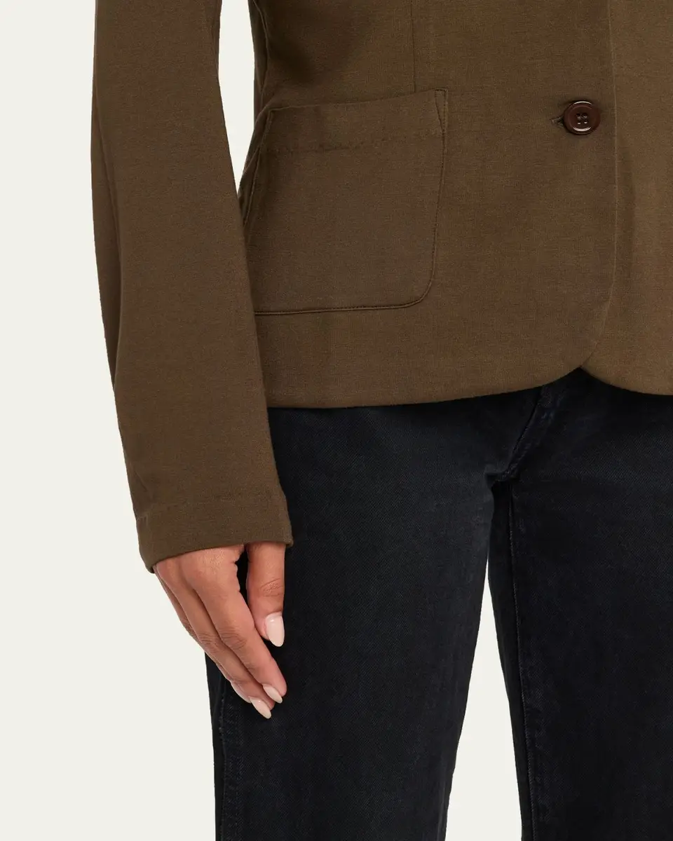 MAJESTIC FILATURES Soft Touch Two-Button Blazer | Thumbnail 5 MAJESTIC FILATURES Soft Touch Two-Button Blazer | Thumbnail 5