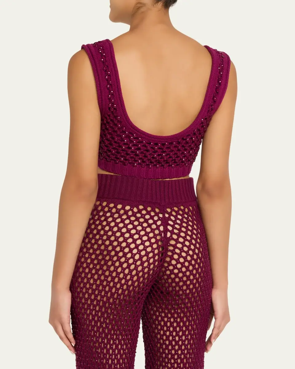 Diotima Lady Embellished Knit Bralette | Thumbnail 7 Diotima Lady Embellished Knit Bralette | Thumbnail 7