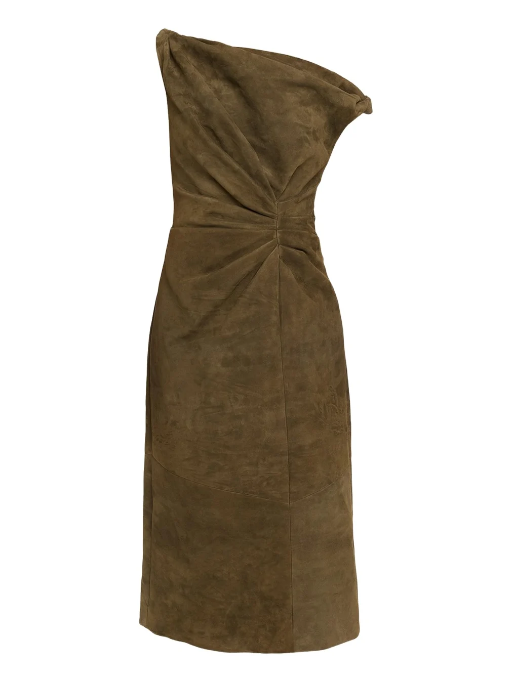 Proenza Schouler Kaelin Off-The-Shoulder Suede Mini Dress