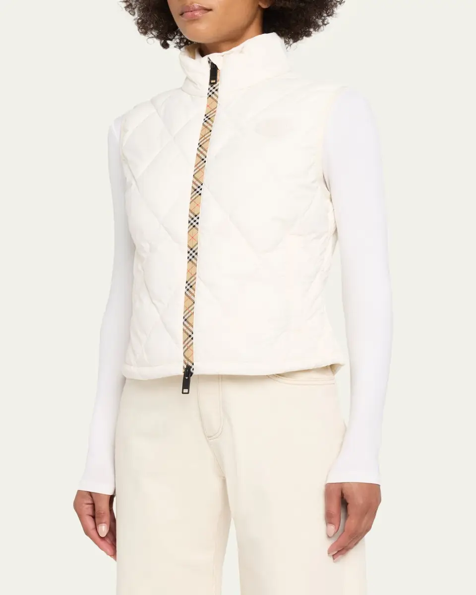 Burberry Packable Quilted Nylon Cheswick Vest | Thumbnail 4 Burberry Packable Quilted Nylon Cheswick Vest | Thumbnail 4