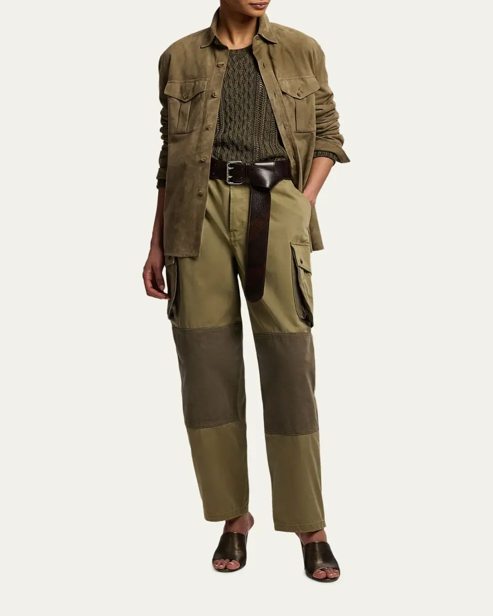Ralph Lauren Collection Vaughn Cotton Denim Pants | Thumbnail 2 Ralph Lauren Collection Vaughn Cotton Denim Pants | Thumbnail 2