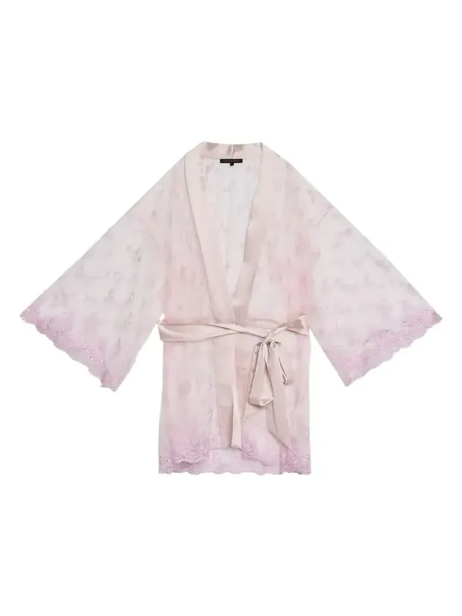 Juliette Embroidered Lace Robe Juliette Embroidered Lace Robe