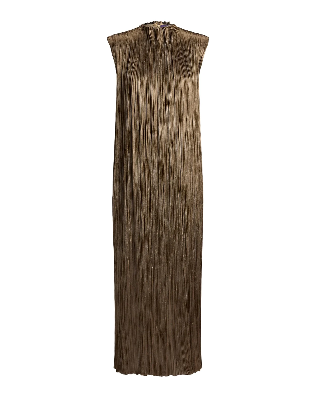 Virna Pleated Lamé Cocktail Dress Virna Pleated Lamé Cocktail Dress