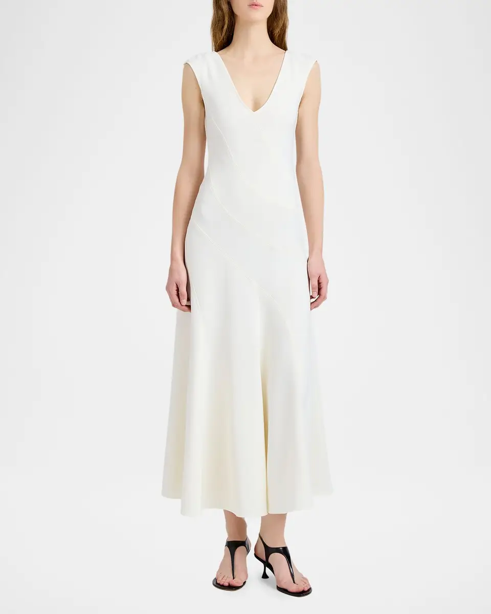 Proenza Schouler Romana Sleeveless Crepe Dress | Thumbnail 2 Proenza Schouler Romana Sleeveless Crepe Dress | Thumbnail 2