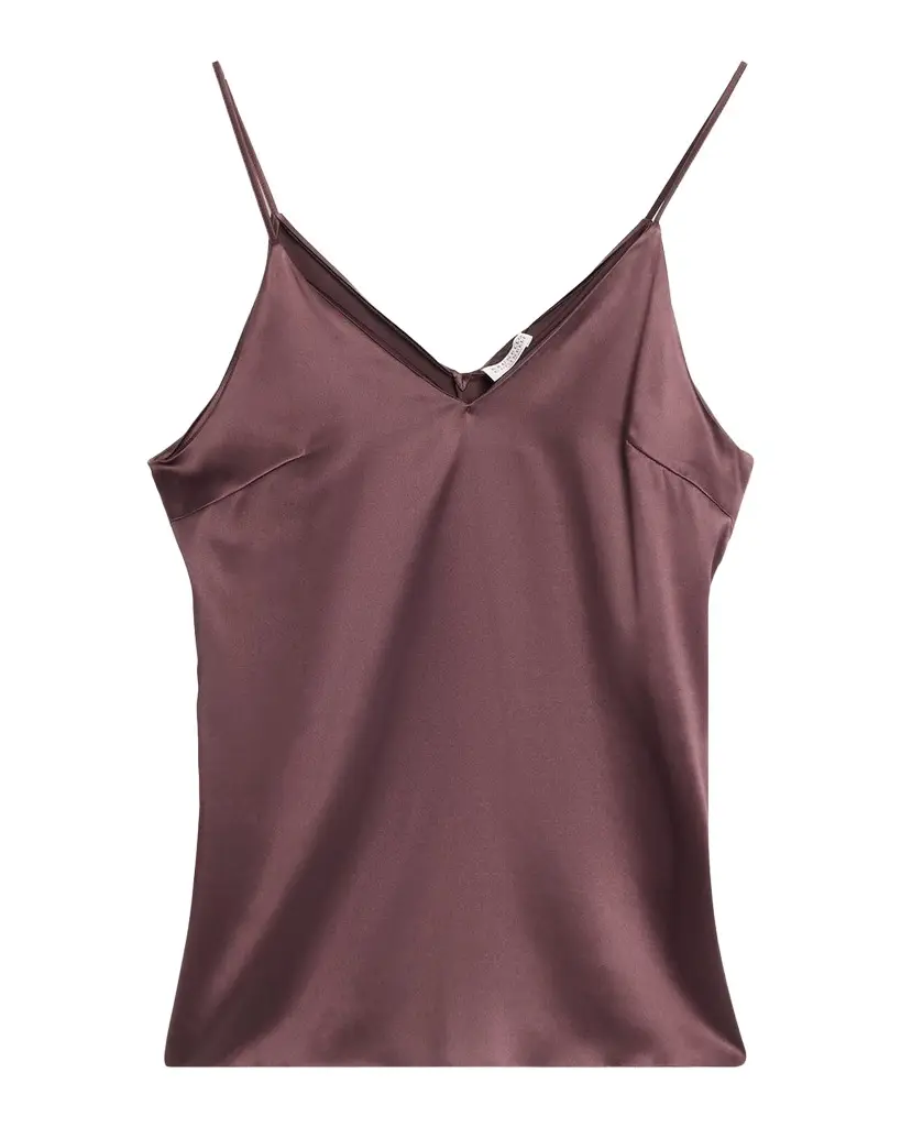 Brunello Cucinelli Silk Cami Blouse