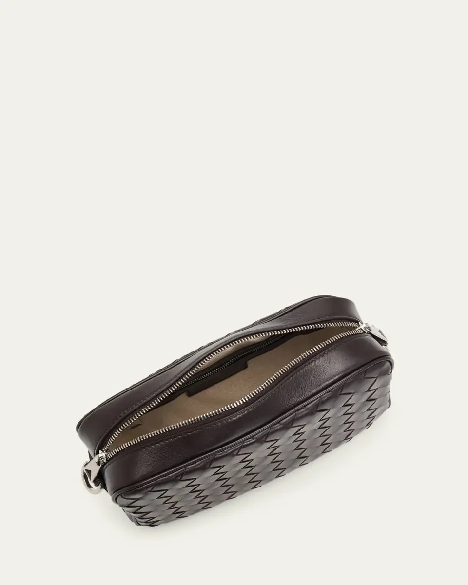 Bottega Veneta Men's Intrecciato Medium Crossbody Bag | Thumbnail 7 Bottega Veneta Men's Intrecciato Medium Crossbody Bag | Thumbnail 7