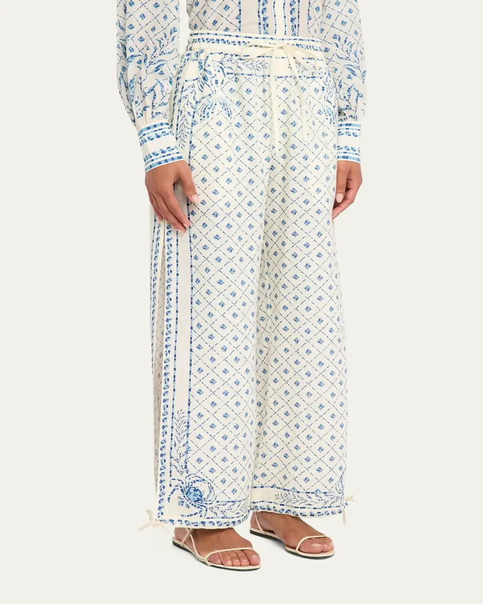 Shani Shemer Kimi Drawstring Linen Pants | Thumbnail 4 Shani Shemer Kimi Drawstring Linen Pants | Thumbnail 4