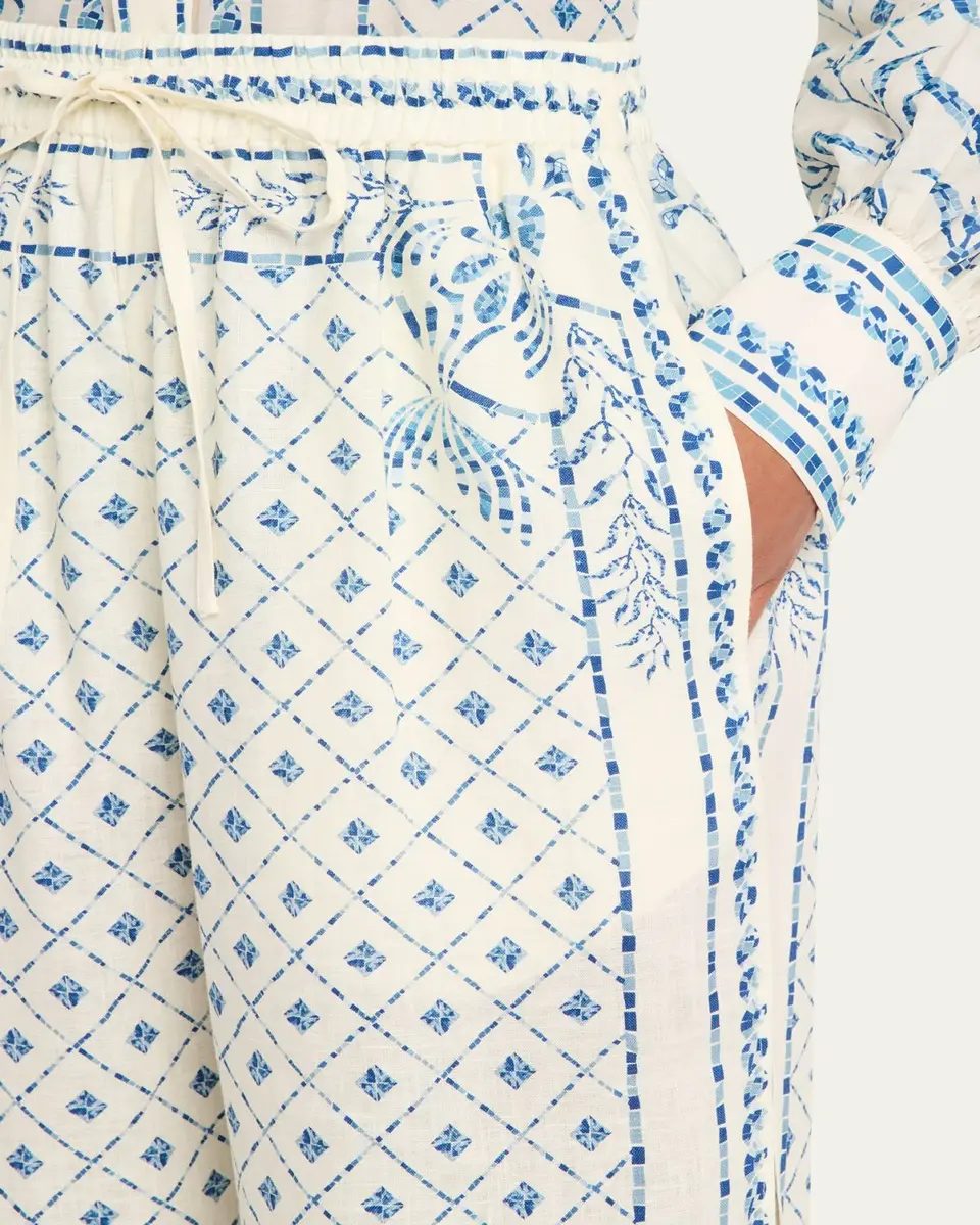 Shani Shemer Kimi Drawstring Linen Pants | Thumbnail 5 Shani Shemer Kimi Drawstring Linen Pants | Thumbnail 5