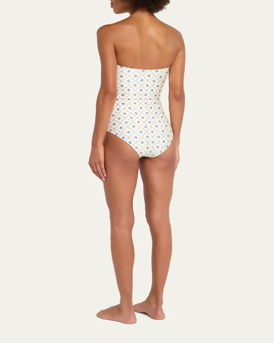 Shani Shemer Aloe Strapless One-Piece Swimsuit | Thumbnail 3 Shani Shemer Aloe Strapless One-Piece Swimsuit | Thumbnail 3