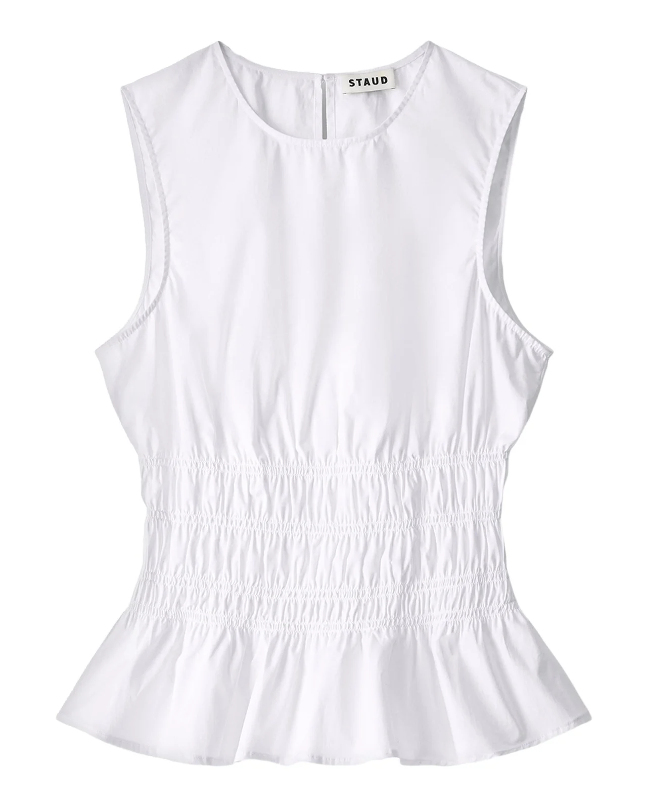 Culver Sleeveless Peplum Top